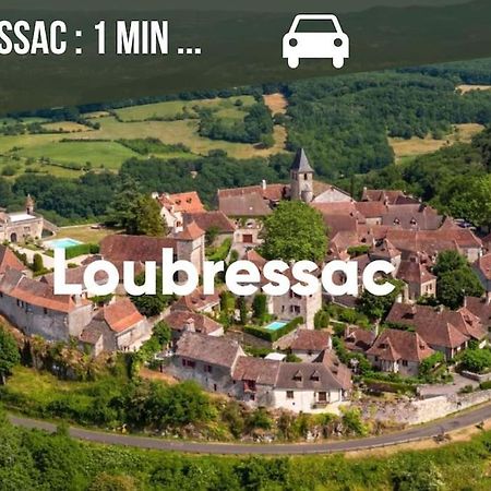 La Sagnarde, Maison En Pierre, ルブレサック エクステリア 写真